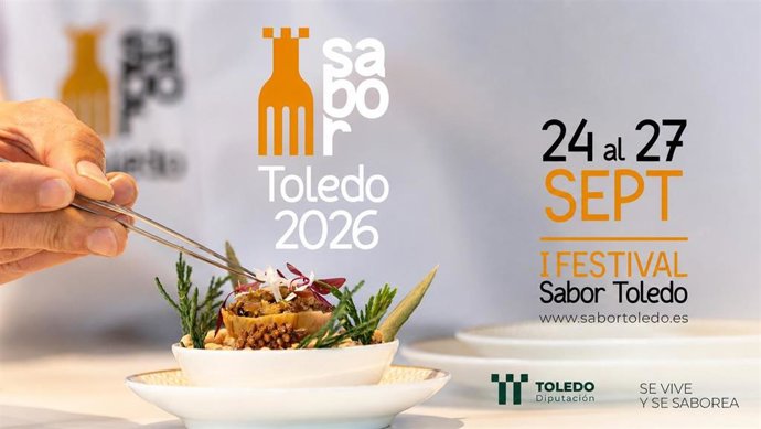 Archivo - Cartel de 'Sabor Toledo'.