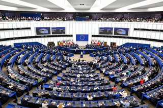 Sessió plenària del Parlament Europeu a Estrasburg (França)