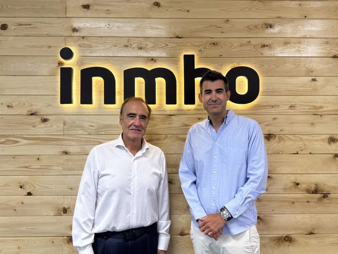 El fundador y director general de Tranquiler, José Ramón Zurdo, y el CEO de Inmho, Antonio Baldellou.