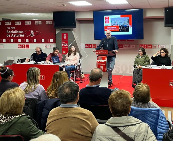 Archivo - La Agrupación Municipal Socialista de Gijón ha celebrado esta tarde su asamblea ordinaria. (Archivo)