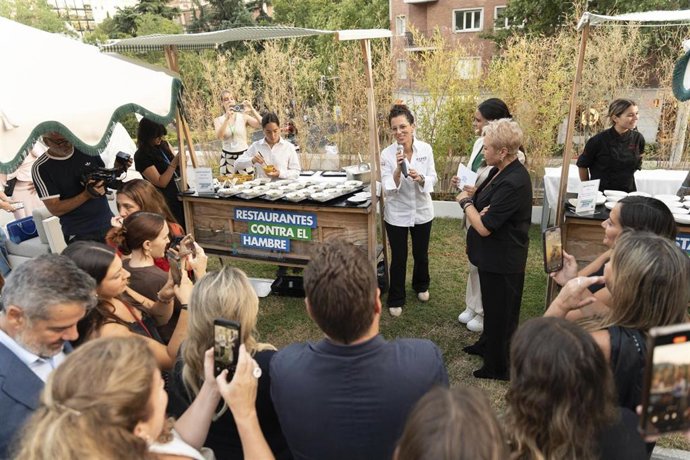 Presentación de la iniciativa Restaurantes contra el Hambre.