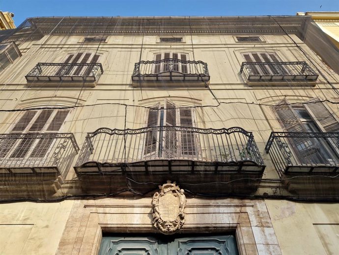 Archivo - Imagen del Palacio de los Marqueses de Montortal, en València. 