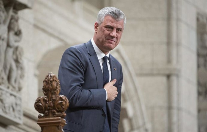 Archivo - El expresidente de Kosovo, Hashim Thaci.
