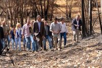 Pedro Sánchez destaca en Niebla (Huelva) el "compromiso" del Gobierno para luchar contra la emergencia climática