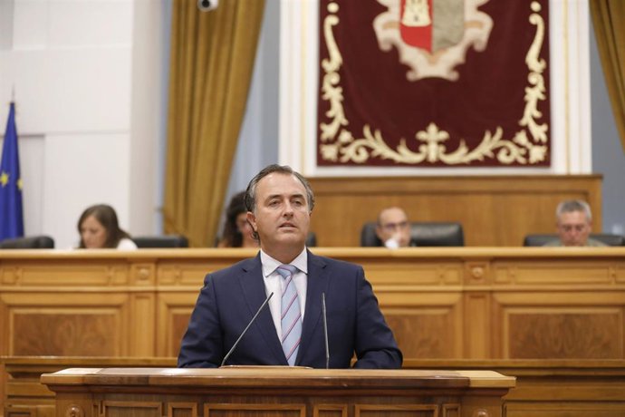 El portavoz de Vox, David Moreno.