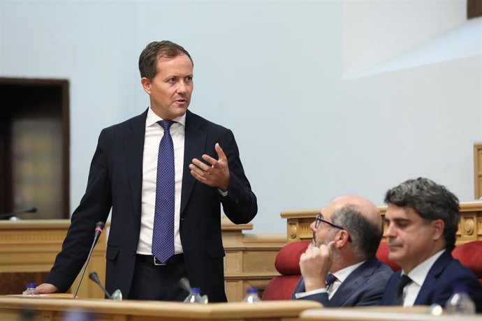 El alcalde de Toledo, Carlos Velázquez.