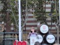 La actriz, Helena Ezquerro, destaca en su pregón de las fiestas de San Mateo que en Logroño "aprendió a amar el teatro"