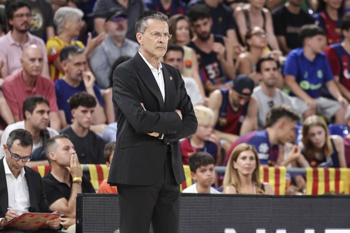 Archivo - Pedro Martínez, entrenador del Real Madrid.
