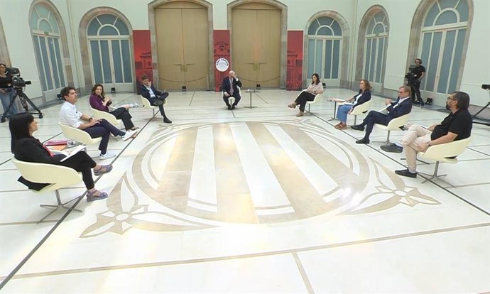 Debate entre portavoces del Parlament emitido en 'La2Cat'
