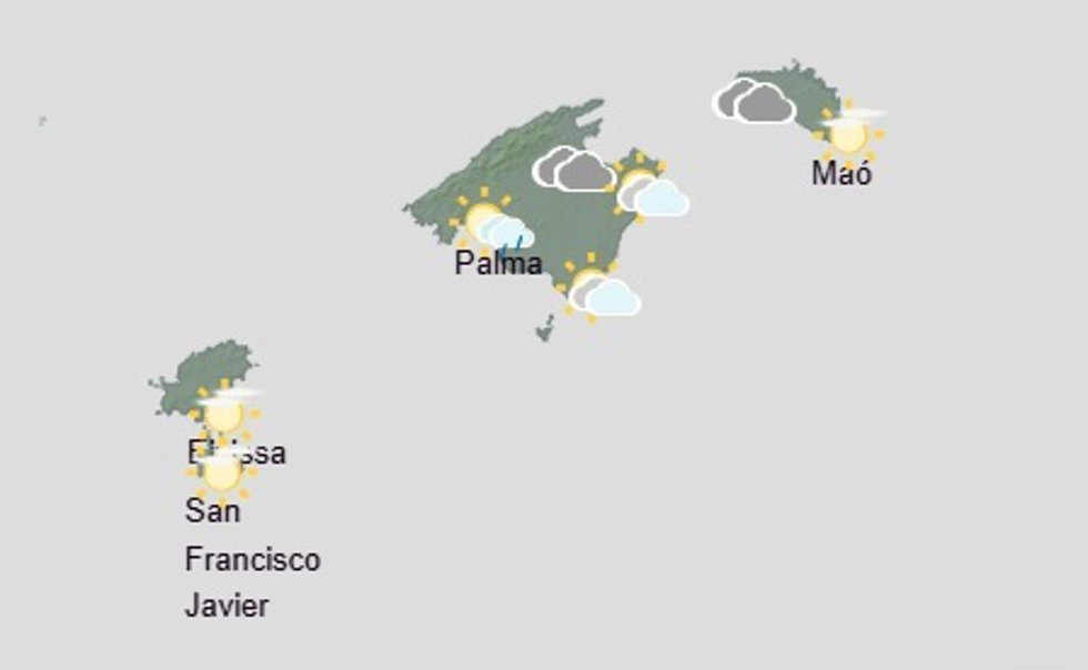 El tiempo hoy, viernes 18 de septiembre, en Baleares.