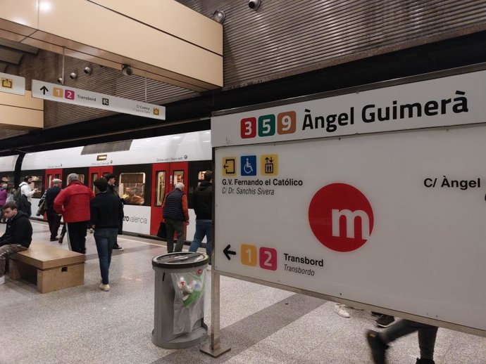 Archivo - Arxiu - Estació de Metrovalencia