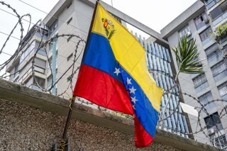 Archivo - Bandera de Venezuela.