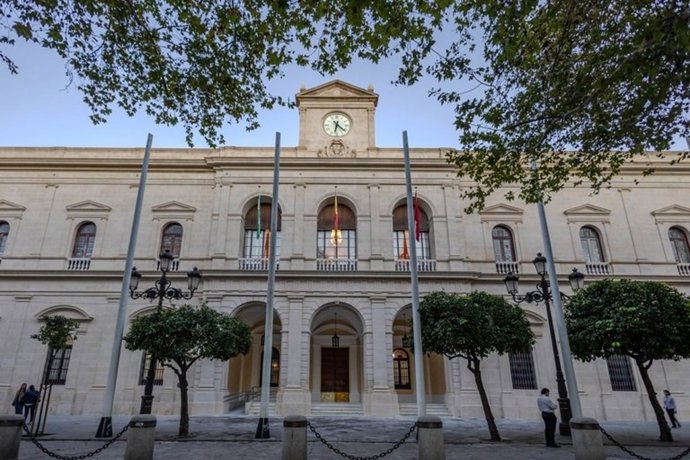 Fachada del Ayuntamiento de Sevilla
