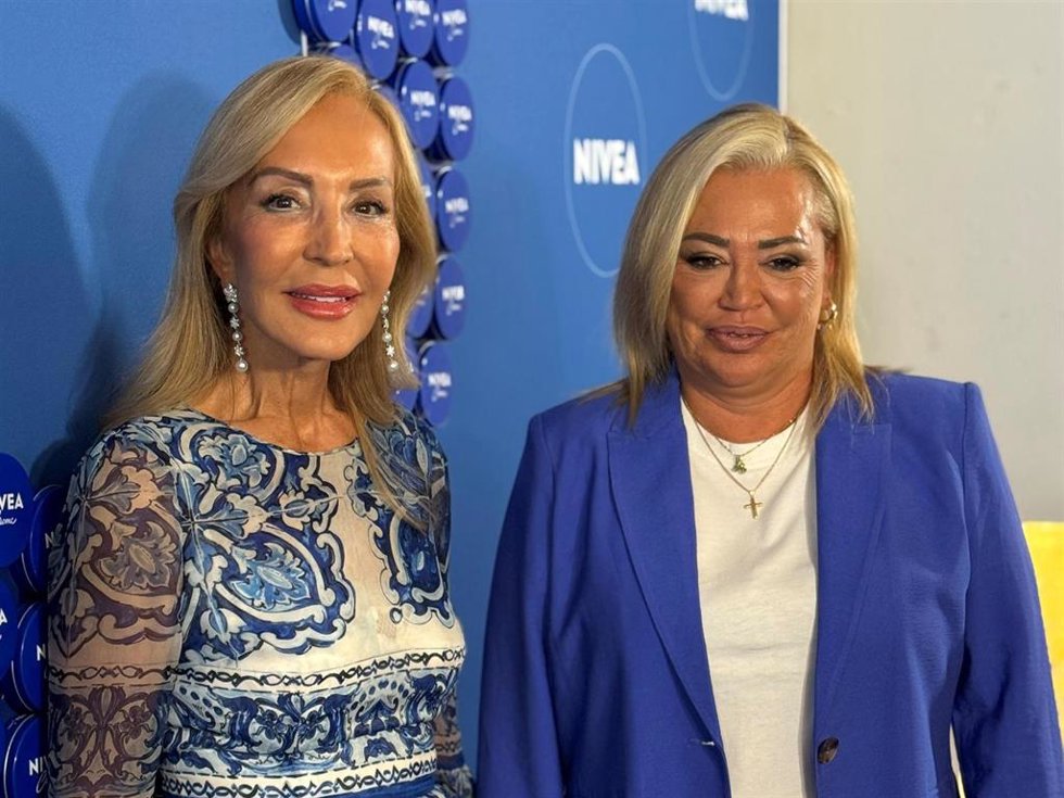 Carmen Lomana y Belén Esteban se han reencontrado en el aniversario de Nivea