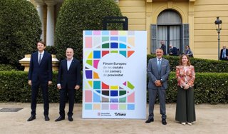 Inauguració del Fòrum Europeu de les Ciutats i del Comerç Local