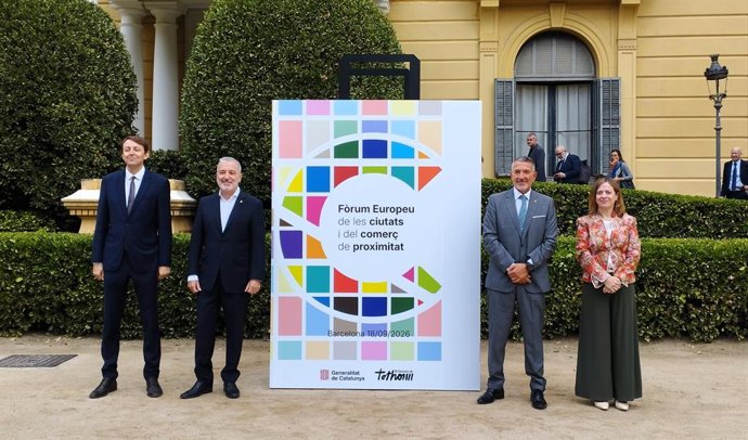 Inauguració del Fòrum Europeu de les Ciutats i del Comerç Local
