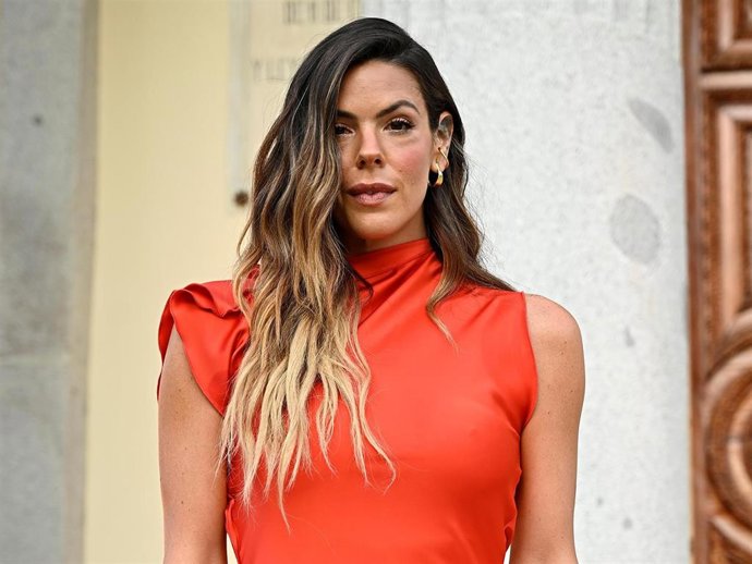 Laura Matamoros en el desfile de Redondo Brand en la MBFW Madrid