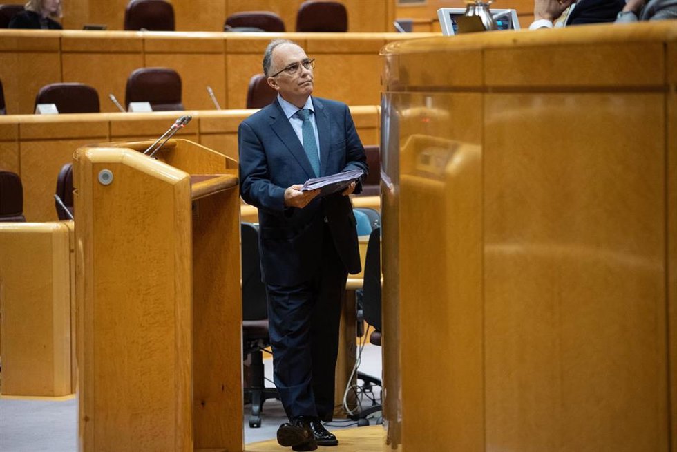Archivo - El consejero de Presidencia y Gobernación de la Ciudad Autónoma de Ceuta, Alberto Gaitán.