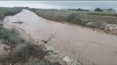 Foto: El Mar Menor recibió 0,33 hectómetros cúbicos de las ramblas durante el episodio de lluvias de este jueves