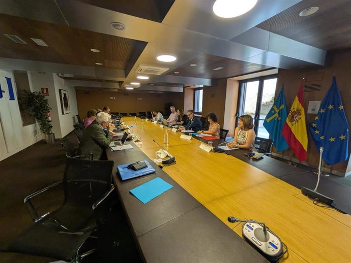 Archivo -  Pleno del Consejo de Transparencia y Buen Gobierno del Principado de Asturia, en una imagen de archivo
