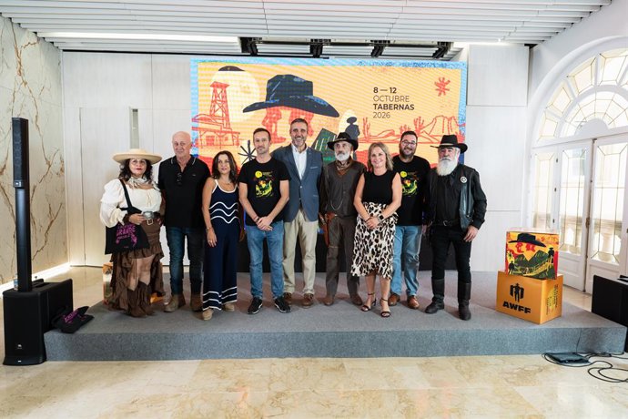 Presentación de la programación de la decimosexta edición del Almería Western Film Festival (AWFF).