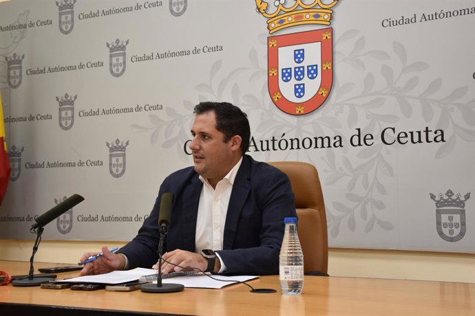 Archivo - Arxiu - El portaveu del Govern de Ceuta Alejandro Ramírez.