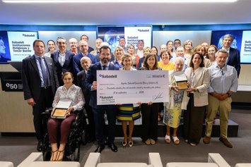 El Fondo Sabadell Inversión Ética y Solidaria, FI, destina 383.680 euros a proyectos solidarios, un 12% más que en 2025
