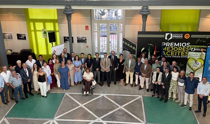 Apertura de la 45ª edición de 'Agropriego' en Priego de Córdoba, con la asistencia del consejero de Inteligencia Artificial, Desarrollo Digital y Administración Pública de la Junta y presidente de la Agencia Digital de Andalucía (ADA), José Antonio Nieto.