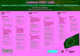 Foto: FAES celebra el Campus FAES 2026, América Latina en transformación