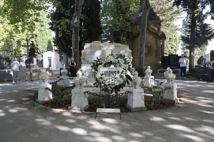 Imagen del homenaje a Sarasate