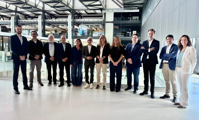 Els membres del consell de selecció del premi a l'Empresa Barcelonina d'Alta Innovació 