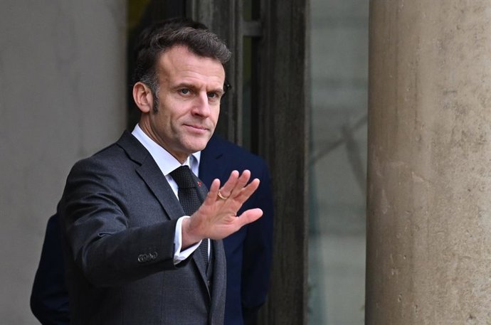 Archivo - El president de França, Emmanuel Macron
