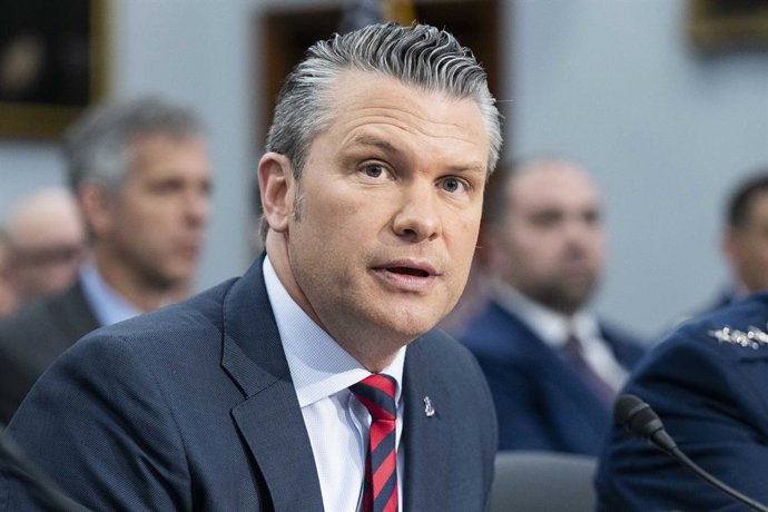 Archivo - Arquivo - O chefe do Pentágono, Pete Hegseth.