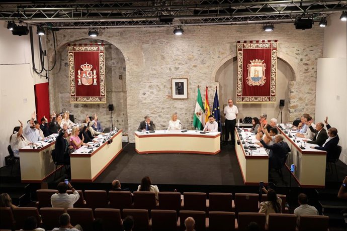 Pleno del Ayuntamiento de Marbella de septiembre de 2026.