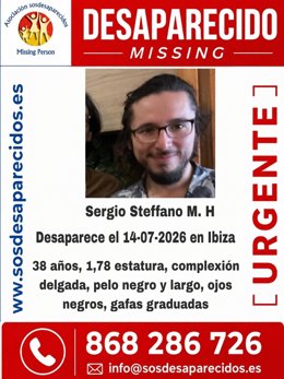 Buscan a un hombre de 38 años desaparecido desde mediados de julio en Eivissa.