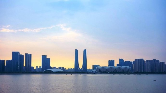 Vista de la ciutat xinesa de Hangzhou