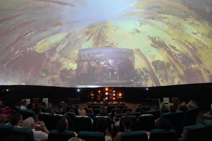 El espectáculo 'Luz y Verso' llega a Ronda para acercar al público cuatro siglos de historia del arte.