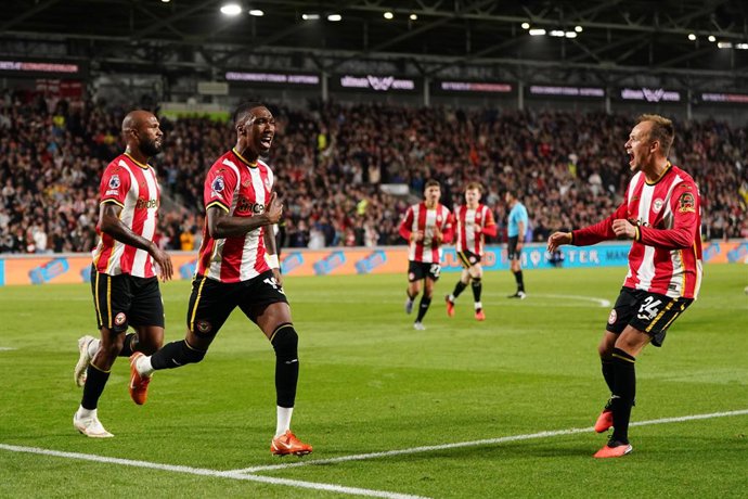 September 18, 2026, London, England, United Kingdom: Jaidon Anthony of Brentford celebrates goal to make it 1-0 during the Premier League match Brentford vs Chelsea at GTECH Community Stadium, London, United Kingdom on 18 September 2026.