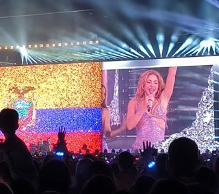 Primera noche de la residencia de Shakira en Madrid