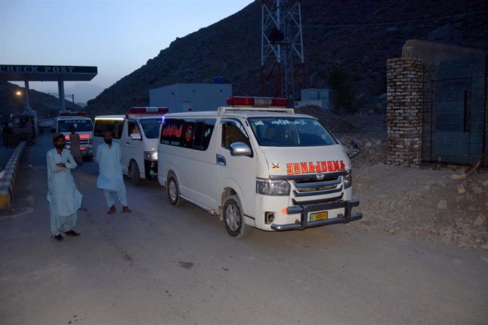 Archivo - Ambulancia en Pakistán (archivo)