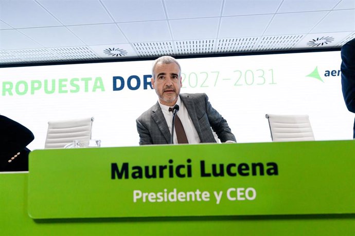 Archivo - El  presidente y consejero delegado de Aena, Maurici Lucena.