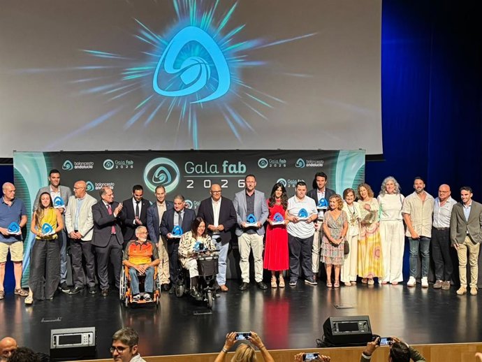 Celebración de la 21 gala anual del baloncesto malagueño en la Diputación de Málaga.