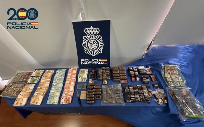Prisión provisional para dos detenidos tras intervenir más de 16 kilos de hachís en Palma.