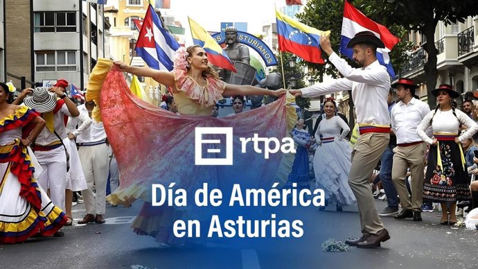 Retransmisión de RTPA del Día de América en Asturias
