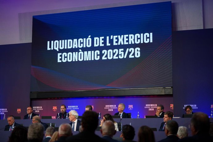 Liquidación del ejercicio 25/26 en la Asamblea General Ordinaria 2026 del FC Barcelona