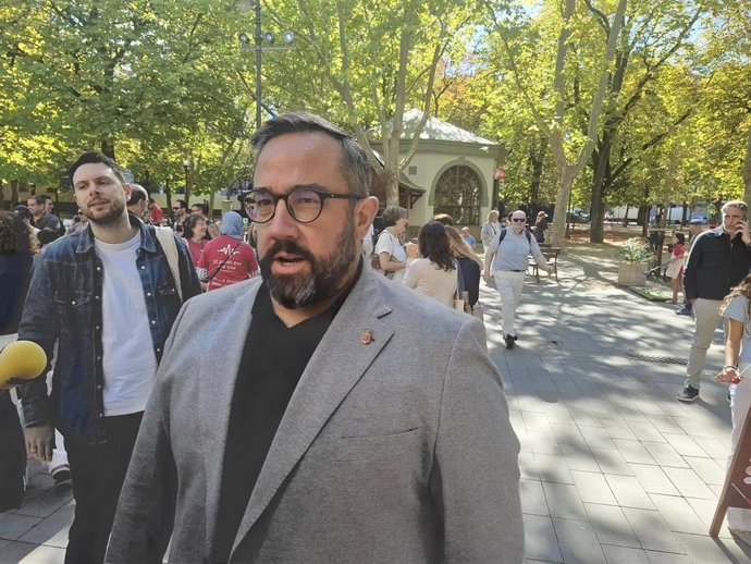 El vicepresidente primero y portavoz del Gobierno de Navarra, Javier Remírez.