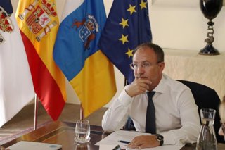 Archivo - Sergio Rodríguez, presidente del Cabildo de La Palma