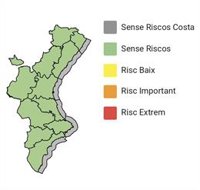 Emergencias pone fin a todas las alertas meteorológicas en la Comunitat Valenciana