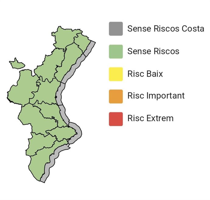 Mapa de alertas