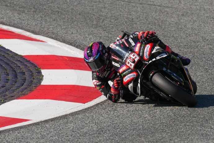 Áustria, Áustria: IPA88677297 - Jorge Martin (Aprilia Racing) durante os treinos para o Grande Prêmio da Áustria de MotoGP no autódromo Red Bull Ring, em Spielberg, Áustria, em 18 de setembro de 2026.